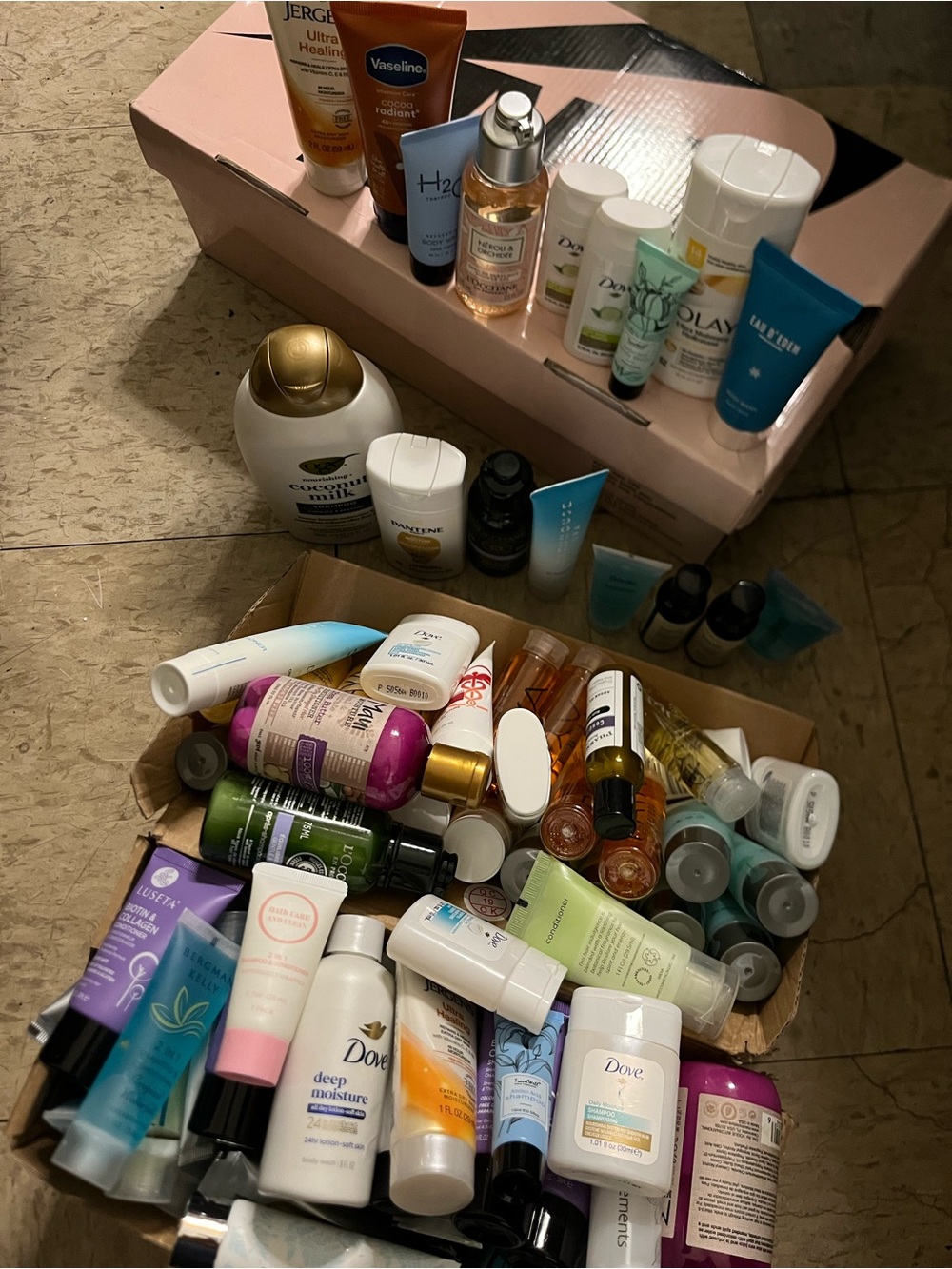 Lot of Assorted Travel Size Toiletries Travel Set 152 Pieces